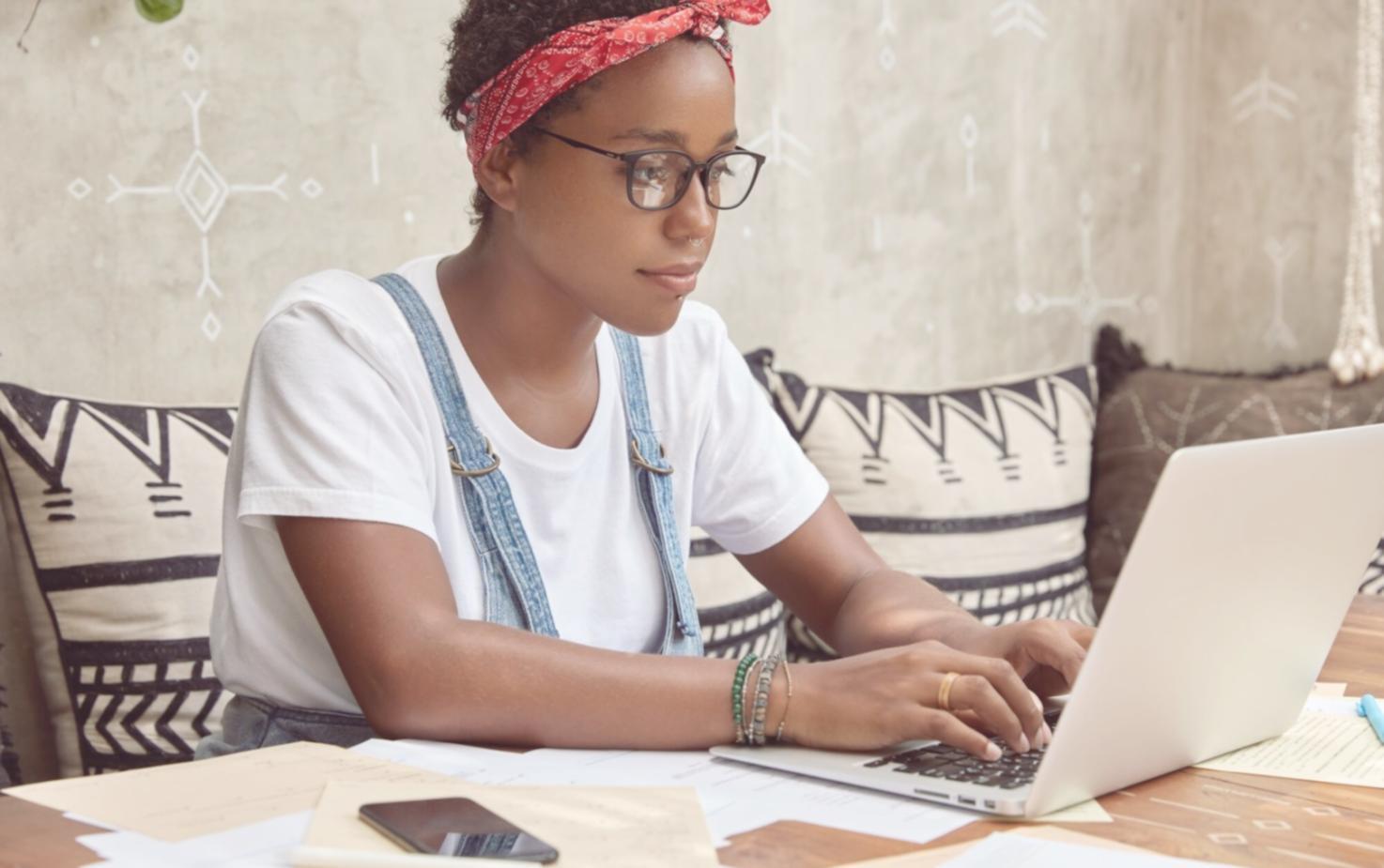 Students engaged in financial education workshop